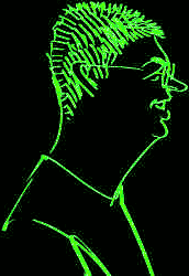 Karrikatur af Hans Schou